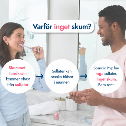Scandic Pop Tandkrämsgummies